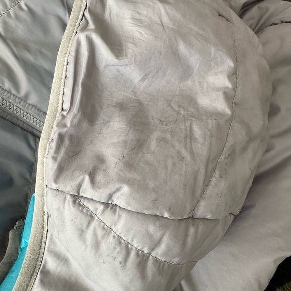 The North Face youth girls reversible puffer hooded zip up jacket size XL - Picture 10 of 11